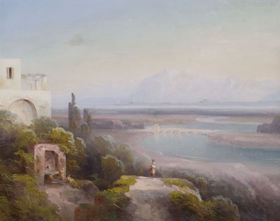 Süditalienische Landschaft von Peter Conrad Schreiber